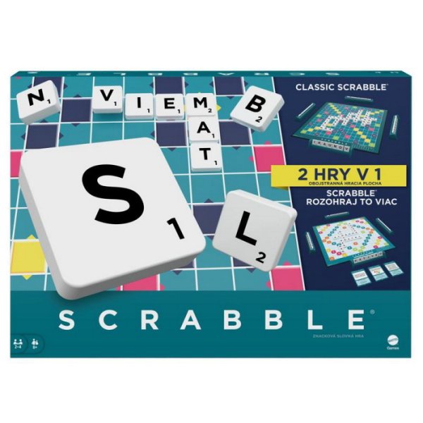Mattel Scrabble 2v1
