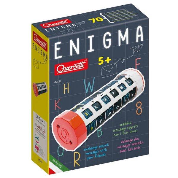 Quercetti Enigma - šifrovanie