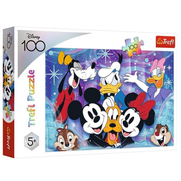 Trefl Puzzle Svet Disney je zábavný, 100 dielikov