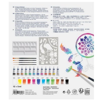 Faber Castell Akvarelový set s príslušenstvom, 18 ks