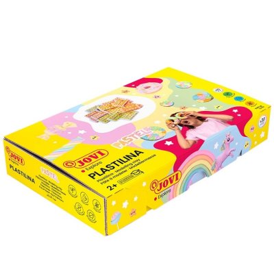 Školská sada Jovi Plastelína pastelová 30 x 50g, 6 farieb