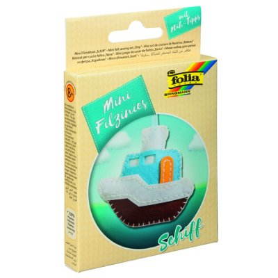 Folia Šijeme z filcu - Loď