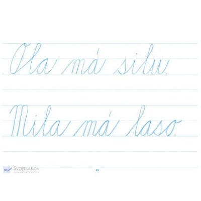 Písanka 3 Prvé písmená