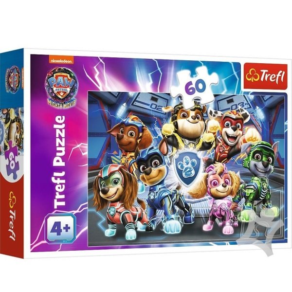 Trefl Puzzle Dobrodružstvo mestských hrdinov, 60 dielikov