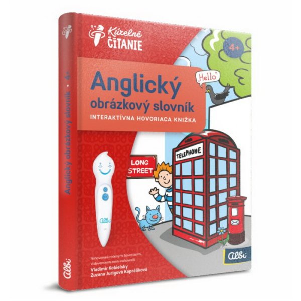 Kúzelné čítanie - Anglický obrázkový slovník