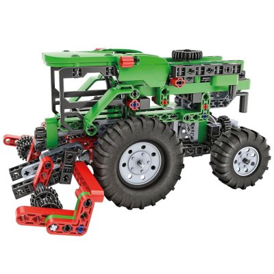 Clementoni Mechanické laboratórium Traktor a poľnohospodárska technika, 10 modelov