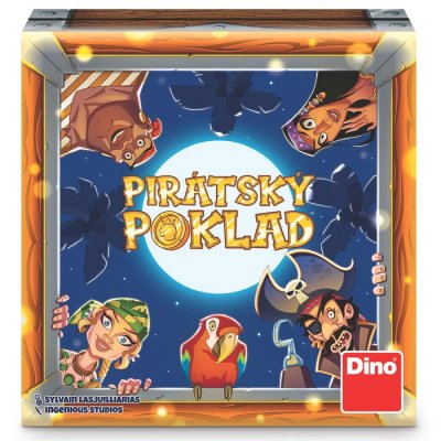 Dino Pirátsky poklad, detská pamäťová hra
