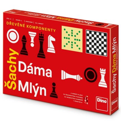 Dino Šach, dáma, mlyn