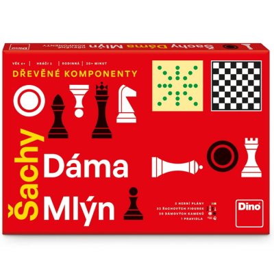 Dino Šach, dáma, mlyn