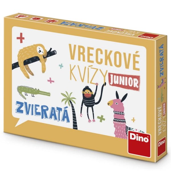 Dino Vreckové kvízy Junior Zvieratá