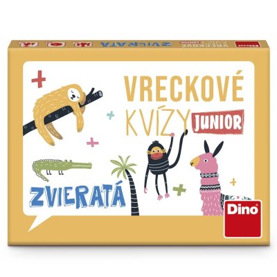 Dino Vreckové kvízy Junior Zvieratá