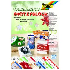 Kreatívny blok Vianoce A4+, 13 motívov