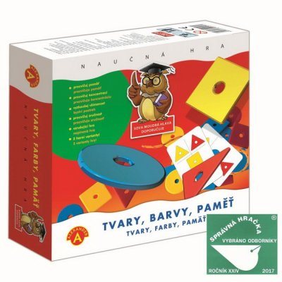 Náučná hra - Tvary, farby a pamäť