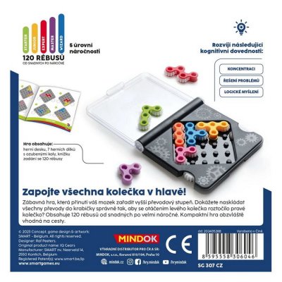 Smart Games IQ Prevody, 120 rébusov