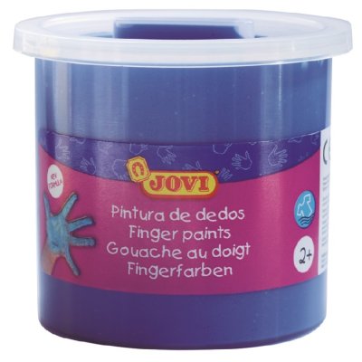 Jovi Prstové farby školská sada, 5 x 125ml
