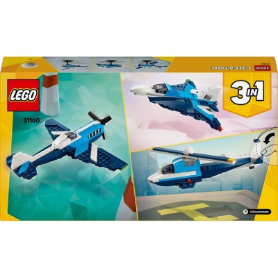 Lego Creator 31160 Pretekárske lietadlo 3v1, 178 ks