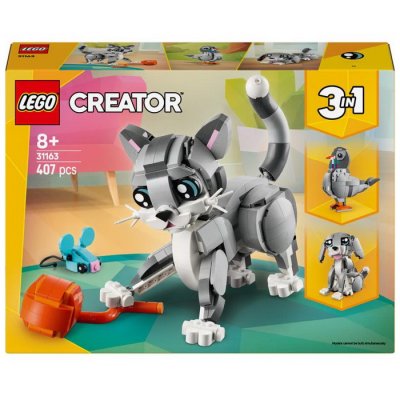 Lego Creator 31163 Hravá mačička 3v1, 407 ks