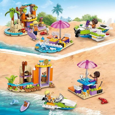 Lego Friends 42672 Kreatívny plážový a cestovný kufrík, 188 ks