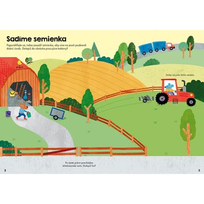 Moje prvé samolepkovanie Traktory a nákladiaky, 200+