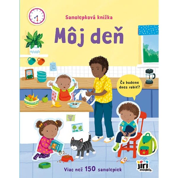 Samolepková knižka Môj deň, 150+