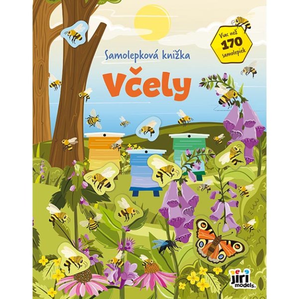 Samolepková knižka Včely, 170+