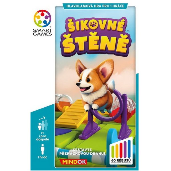 Smart Games Šikovné šteňa, 60 rébusov