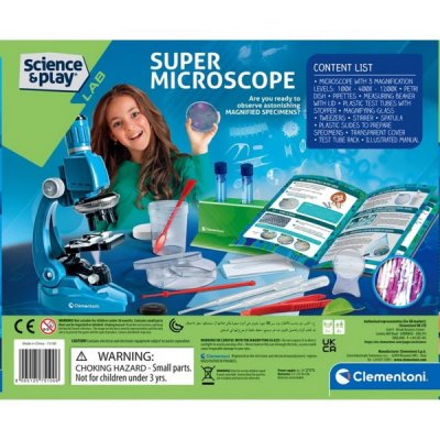 Clementoni Supermikroskop 1200x, 50 experimentov