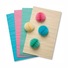 Folia Papier plastvový vrstvený - Pastel, 4 ks