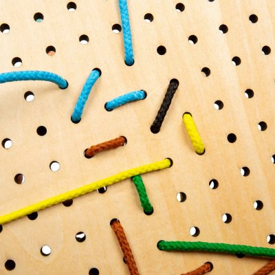 Bigjigs Toys Prevliekacia hra Domček, 36 ks