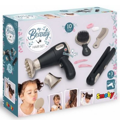 Smoby Kadernícka sada s fénom My Beauty, 10 ks