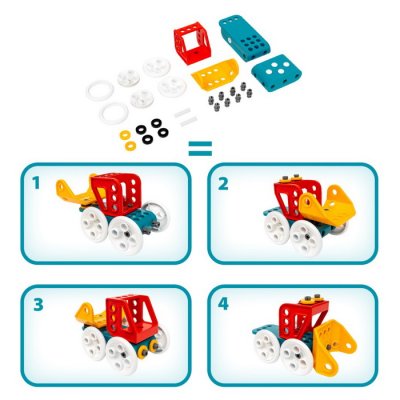 BRIO Builder - Stavebnica s diaľkovým ovládaním