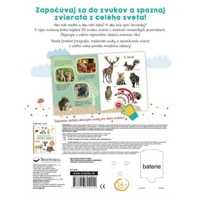 Moja veľká kniha Zvuky zvierat