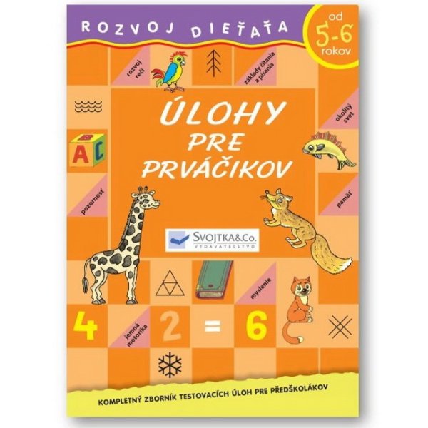 Úlohy pre prváčikov od 5-6 rokov