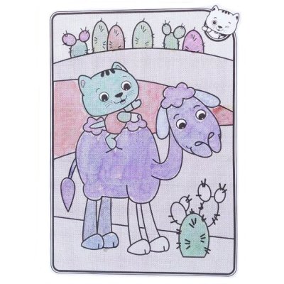 Bystré dieťa - ZOO, maľovanie vodou
