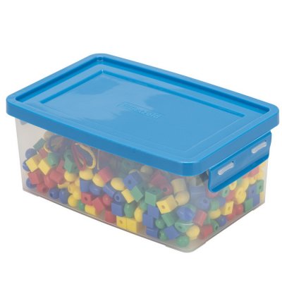Betzold Korálky na navliekanie, 650 ks + 6 šnúrok