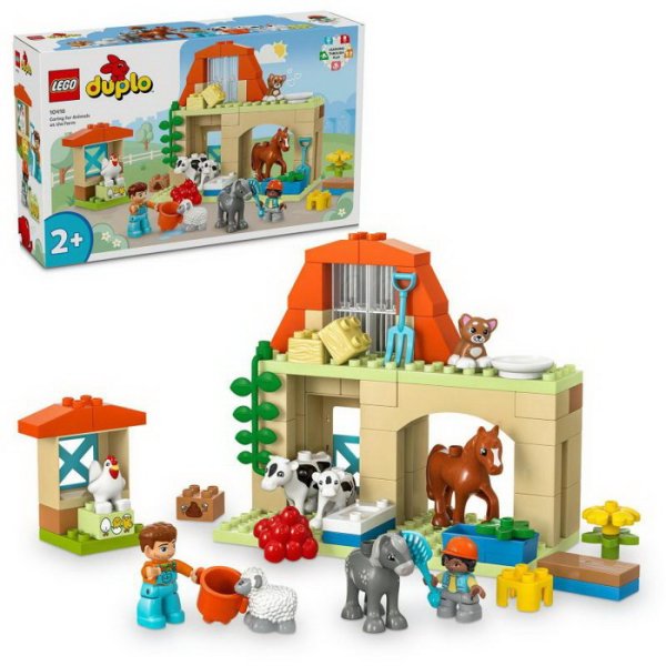 Duplo 10416 Starostlivosť o zvieratká na farme, 74 ks