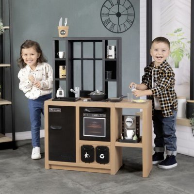 Smoby Kuchynka Loft s príslušenstvom, 32 ks