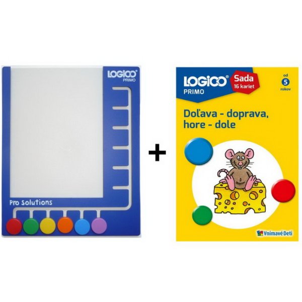 Logico Primo Doľava-doprava, hore-dole + rámik