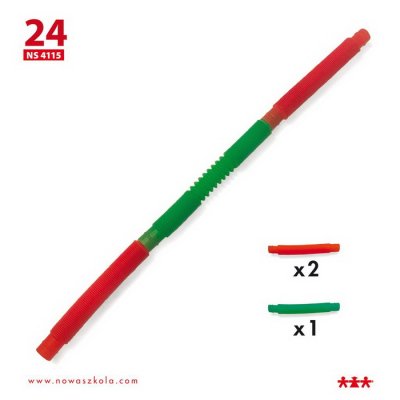Pracovné karty pre plastovú 3D stavebnicu Pop trubice, 24 ks