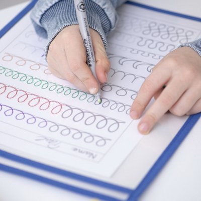 Školská sada popisovateľných obalov A4+, 10 ks