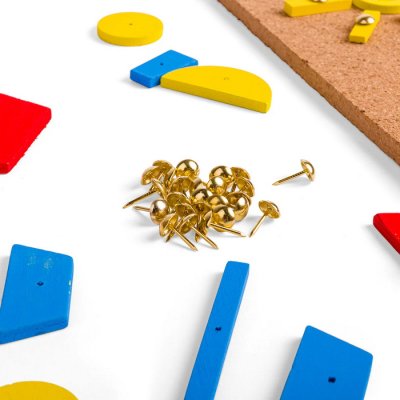 Bigjigs Toys Korková zatĺkačka, 229 ks