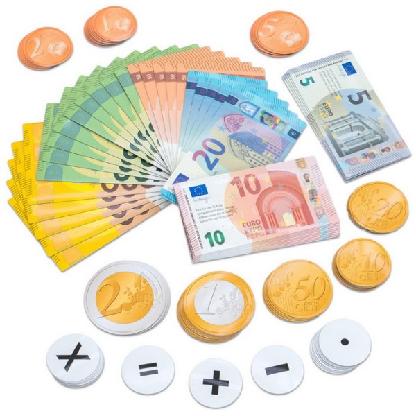 Betzold Magnetické euro peniaze, 115 ks