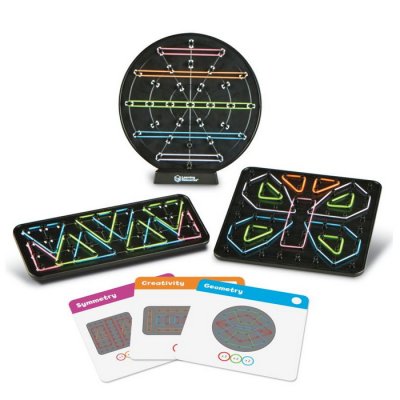 Learning Resources Geoboard doštičky s predlohami