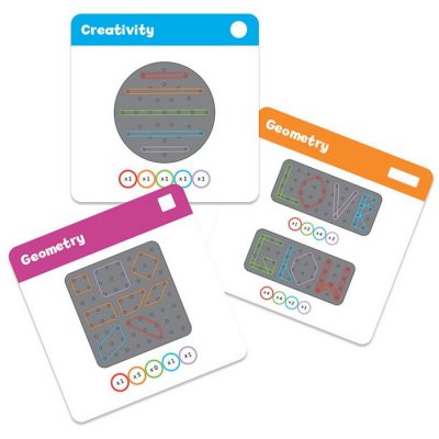 Learning Resources Geoboard doštičky s predlohami