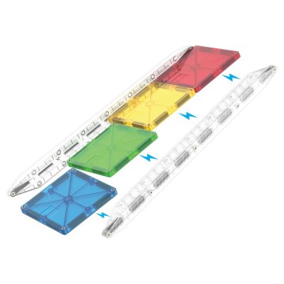 MagnaTiles Guličková dráha Deluxe, 90 ks