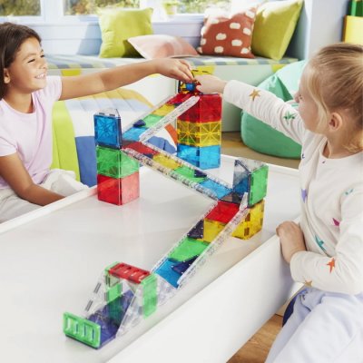 MagnaTiles Guličková dráha Deluxe, 90 ks