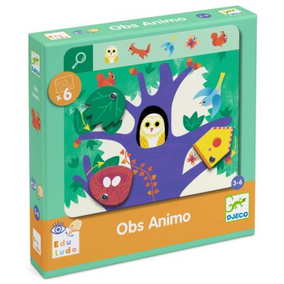 Djeco Eduludo Prvá hľadacia hra Obs Animo