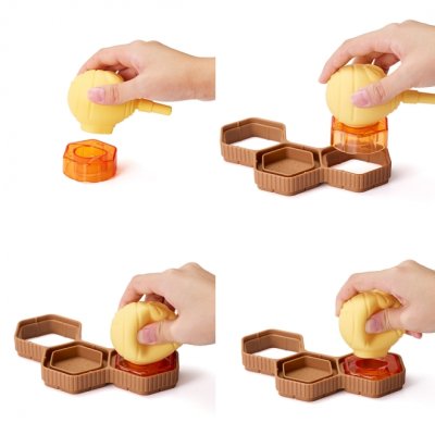 Weplay Medová výzva, stlačiteľné včelie bloky