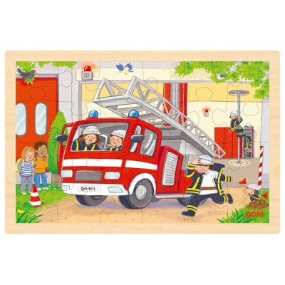 Goki Obojstranné puzzle Záchranári, 48 dielikov