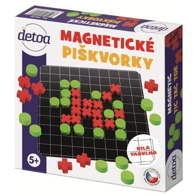 Detoa Magnetické cestovné piškvorky, 50 ks